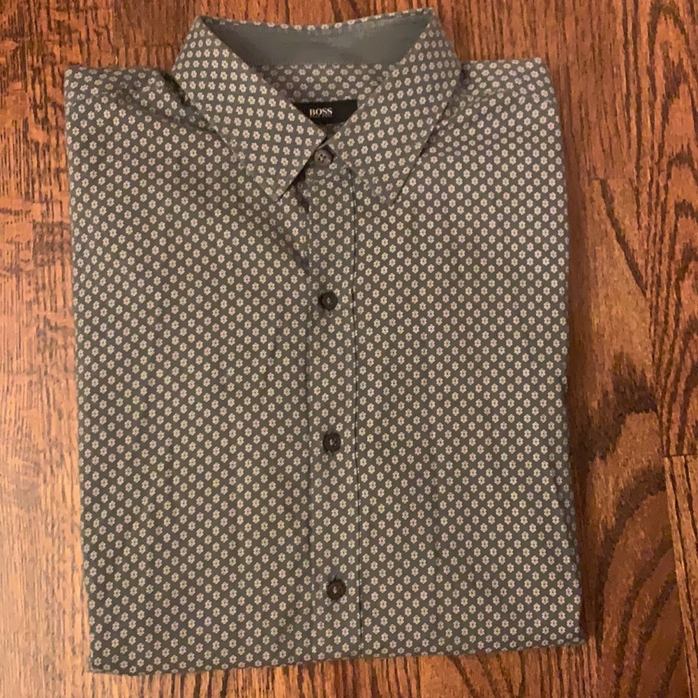 Hugo Boss long sleeve button down shirt